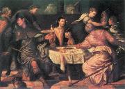 TINTORETTO, Jacopo The Supper at Emmaus ar France oil painting artist